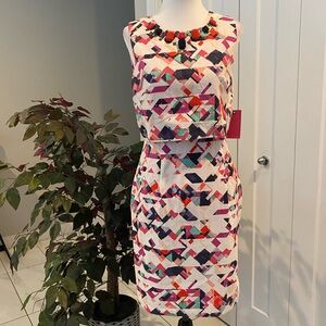 BNWT Vince Camuto illusion dress